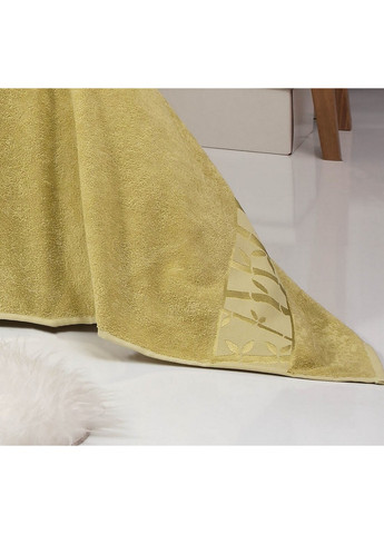 Махрове бамбукове покривало-простирадло 200х220 см No Brand (259092343)