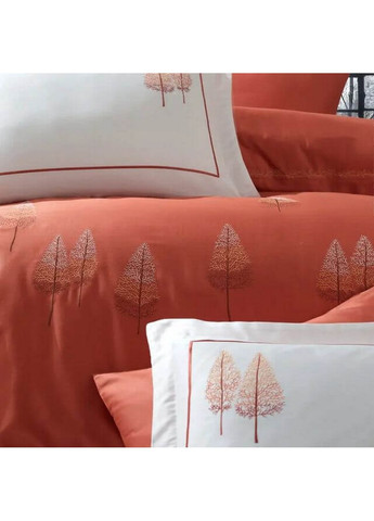 Комплект постільної білизни Pamira Brick з вишивкою Євро Dantela Vita (259092821)