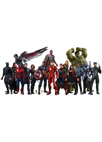 Комплект постельного белья Disney Avengers Face to Face Полуторные Tac (259092664)