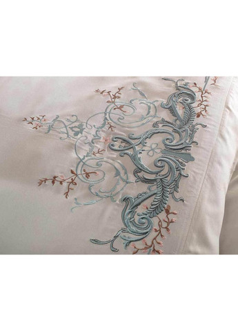 Комплект постельного белья Olivia Mint с вышивкой Евро Dantela Vita (259090825)