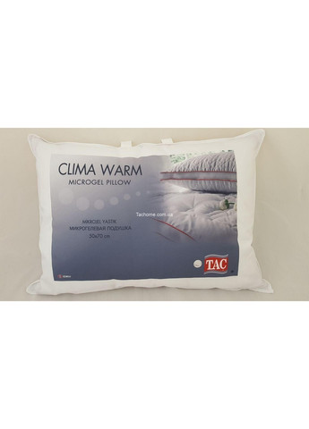 Подушка микрогелевая Clima Warm 50x70 см Tac (259090748)