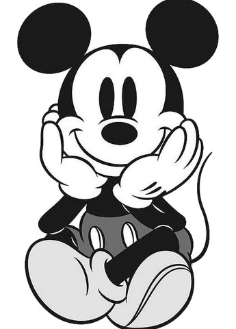 Комплект постільної білизни Disney Mickey Colour Face Tac (259090460)