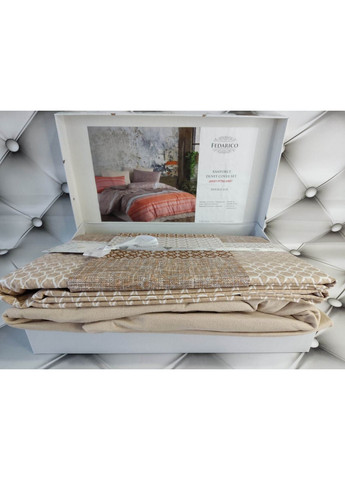 Комплект постельного белья Fedarico Евро No Brand (259091461)