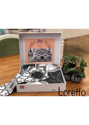 Комплект постільної білизни Loretto Coffee Євро Tac (259091662)
