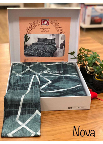 Комплект постільної білизни Nova Green Євро Tac (259092646)