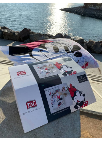 Комплект постельного белья Disney M&M Watercolor Евро Tac (259093611)