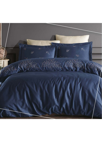 Комплект постельного белья Aspin Blue с вышивкой Евро Dantela Vita (259091818)