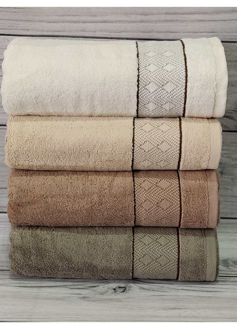 Sikel набор жаккардовых полотенцев для ванной penye side (4 штуки). 50х90 см комбинированный производство - Турция