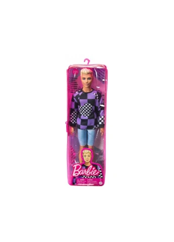 Кукла Кен "Модник" в свитере в клетку HBV25 Barbie (259109299)
