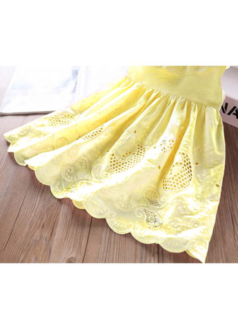 Жёлтое платье No Brand (259112574)