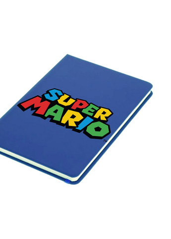 Блокнот А5 Супер Марио Светло-голубой (92288-4008-SK) MobiPrint (259113641)
