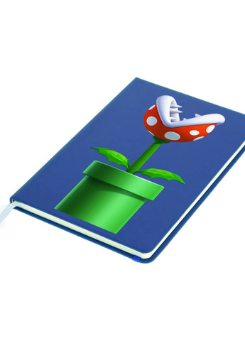 Блокнот А5 Цветок-пиранья Светло-голубой (92288-4024-SK) MobiPrint (259113657)