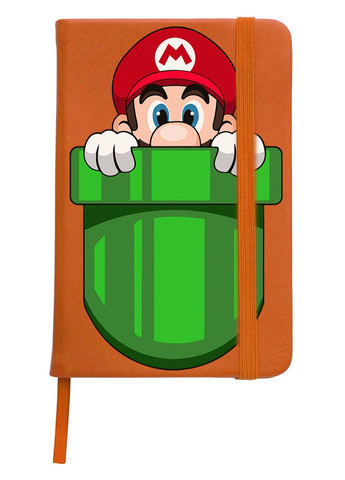 Блокнот А5 Марио в кармане Оранжевый (92288-4022-OG) MobiPrint (259113564)