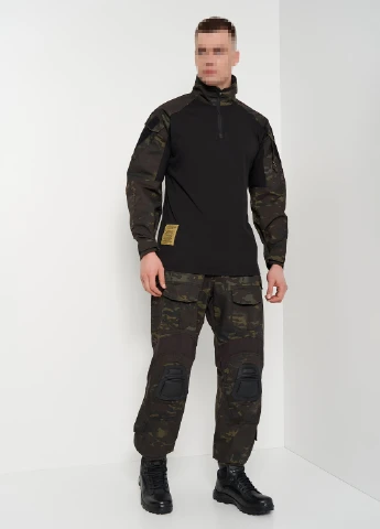 Тактические боевые штаны Gen3 Черный мультикамуфляж W32L32 Emerson (259131562)