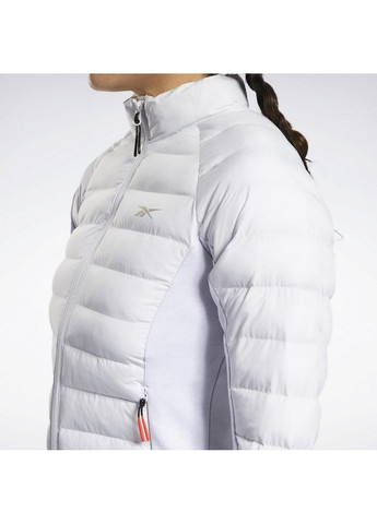 Белая демисезонная женская куртка w dmx hbrd wt jkt h52834 Reebok