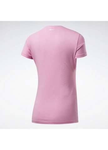 Розовая демисезон футболка женская te graphic tee reeb jaspnk fk6740 Reebok