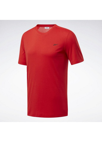 Красная мужская футболка workout ready polyester tech fp9094 Reebok