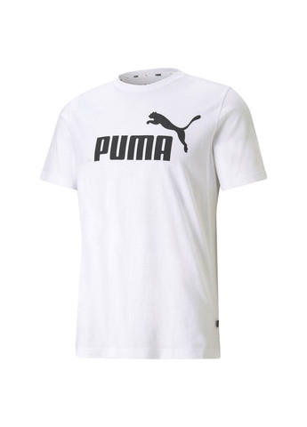 Біла футболка 58666602 Puma ESS Logo Tee