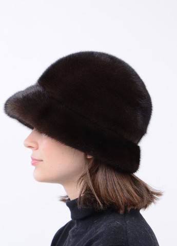 Женская меховая норковая шляпа из цельного меха Меховой Стиль чарли (259138903)