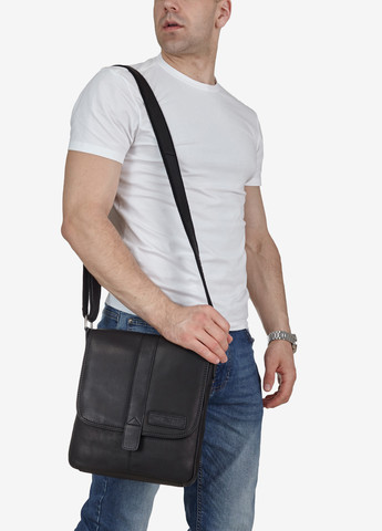 Сумка чоловіча шкіряна крос-боді середня HILL BURRY (259161766)