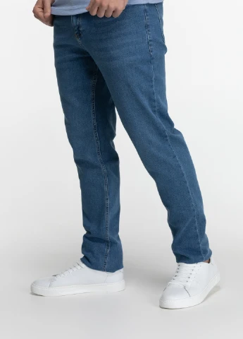 Синие демисезонные джинсы regular fit Figo