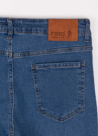 Синие демисезонные джинсы regular fit Figo