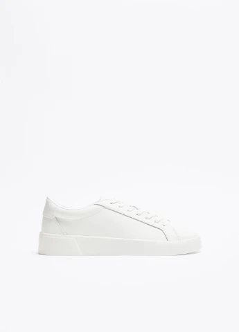 Белые демисезонные кроссовки Zara