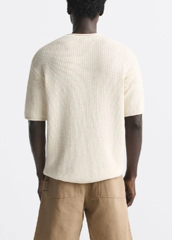 Молочна футболка Zara