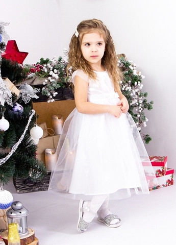 Белое сукня новорічна "сніжинка" білий носи своє (7008-v1) Носи своє (259161541)