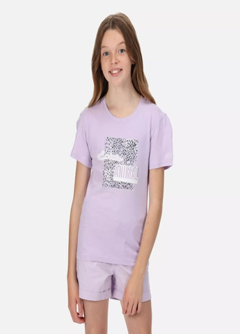 Фиолетовая летняя футболка Regatta