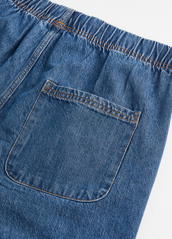 Синие кэжуал летние брюки H&M