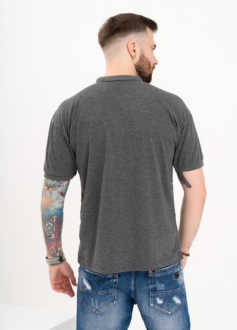 Темно-сіра футболка чоловіча з коротким рукавом ISSA PLUS GN4-41