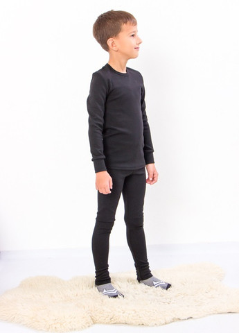 Черный демисезонный натільна білизна для хлопчика чорний носи своє (6351-106а-v1) Носи своє