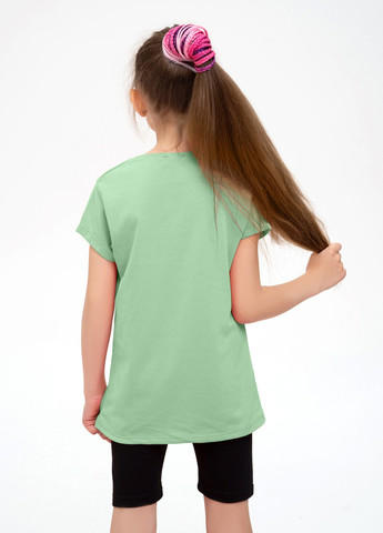 Зеленая летняя футболка детская ISSA PLUS Футболка-CD1-41
