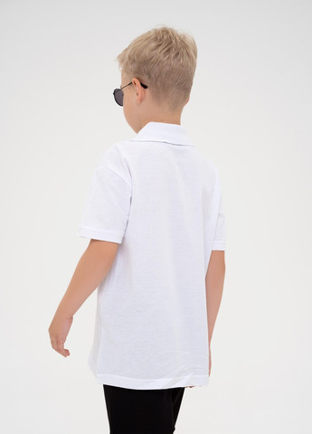 Біла літня футболка дитяча ISSA PLUS Футболка-GCD1-01