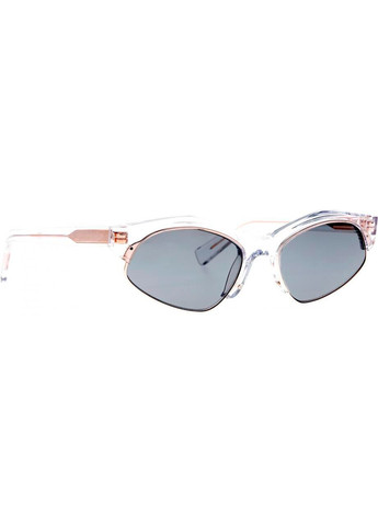 Солнцезащитные очки в прозрачной оправе с дымчатыми линзами Sportmax (259184461)