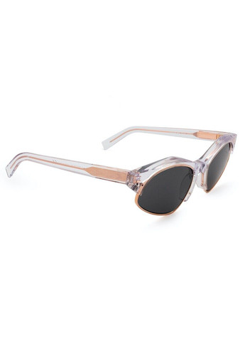 Сонцезахисні окуляри у прозорій оправі з димчастими лінзами Sportmax (259184461)