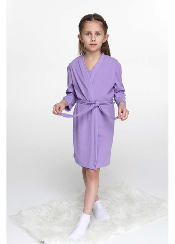 Сиреневый летний костюм (халат, пижама) Barwa 0321-324