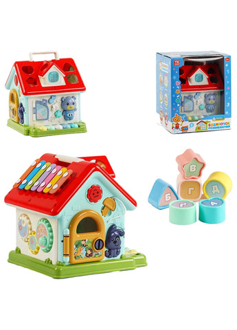 Ігровий набір "Будиночок розвиваючий" 25х26х30 см Union (259207498)