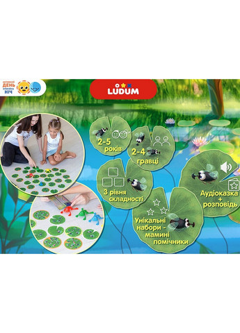 Дитячий ігровий набір 6,8х20х20 см Ludum (259207630)