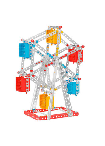 Металлический конструктор Колесо обозрения, 470 деталей 4,5х30,2х25 см ТехноК (259213012)