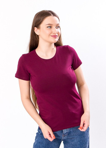 Бордова літня футболка жіноча бордовий носи своє (8188-036-v74) Носи своє