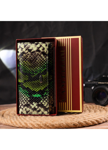 Женский кожаный кошелек 17,7х9х2 см Canpellini (259244241)