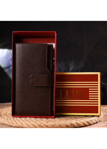 Жіночий шкіряний гаманець 10х18,7х2 см Canpellini (259244268)