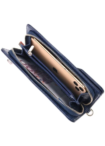 Женский кожаный кошелек 20х10,5х3 см Canpellini (259244263)
