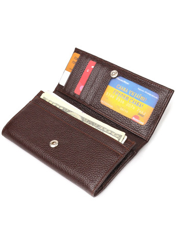 Женский кожаный кошелек 17,7х9х2 см Canpellini (259245848)