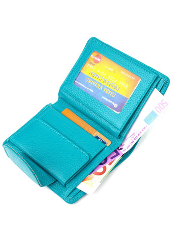 Жіночий шкіряний гаманець 10х13х1,5 см Canpellini (259244231)