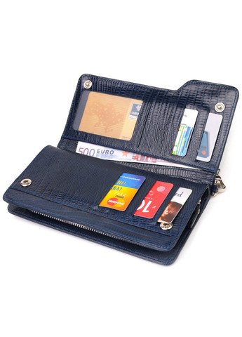 Женский кожаный кошелек 20х10,5х3 см Canpellini (259245242)