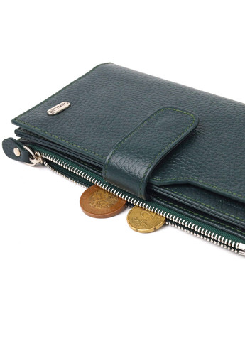 Жіночий шкіряний гаманець 10х18,7х2 см Canpellini (259245254)