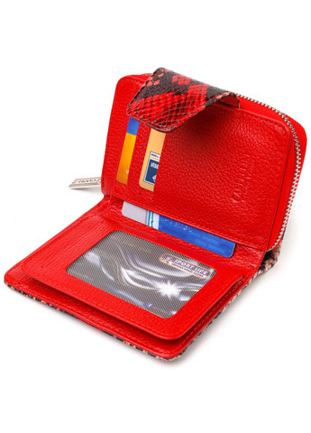 Жіночий шкіряний гаманець 9,5х13,2х3 см Canpellini (259245212)